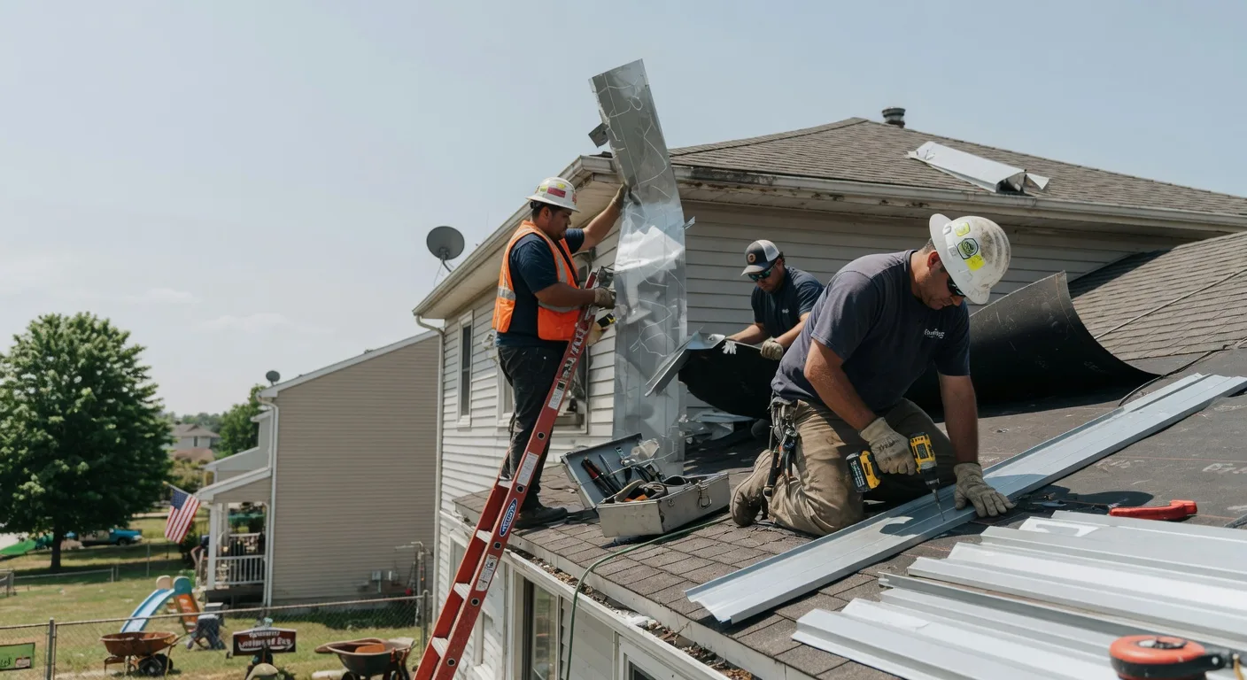 Metal Roofing Installation in Ames, OK near me